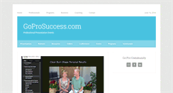 Desktop Screenshot of goprosuccess.com